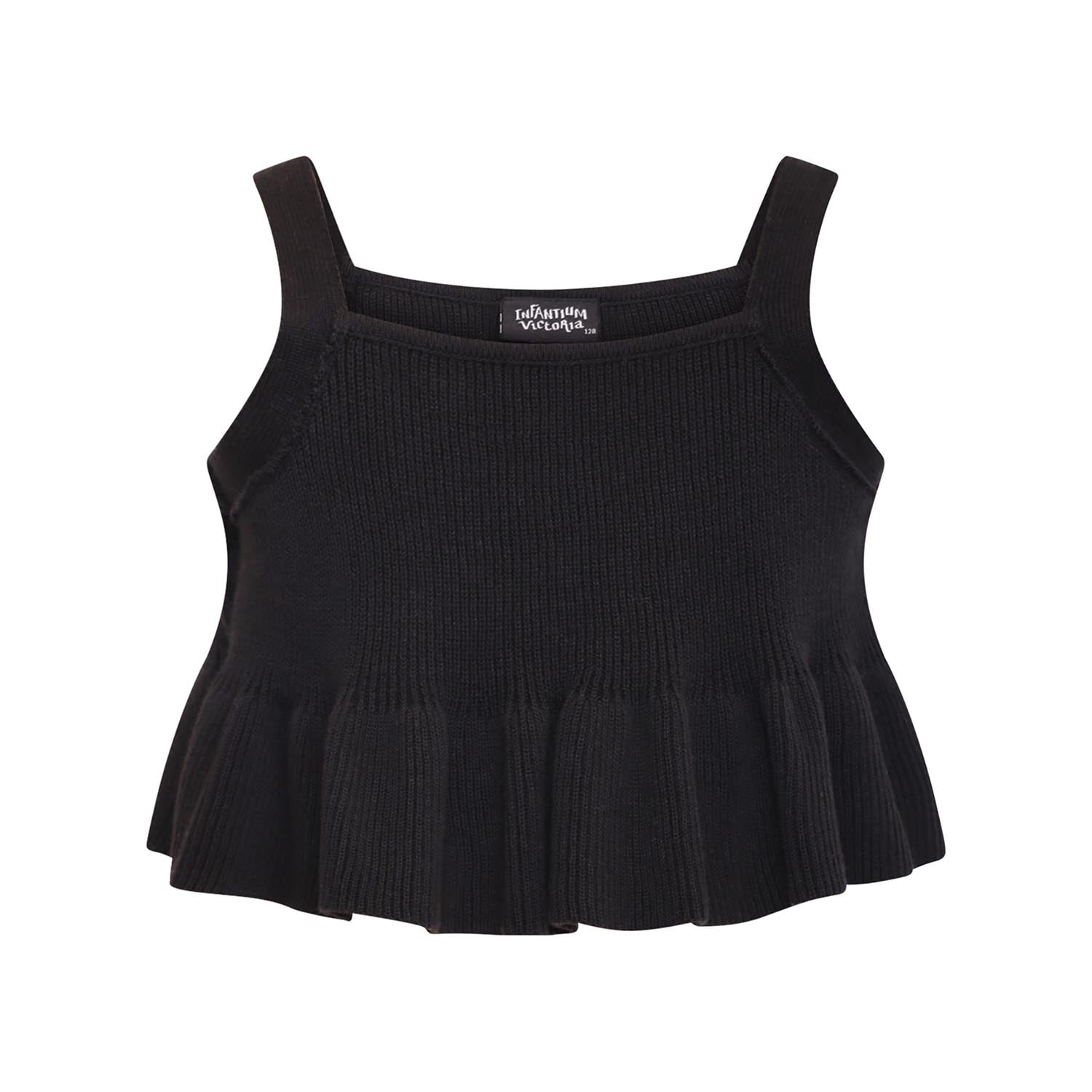 Kids Crop Tops in Black