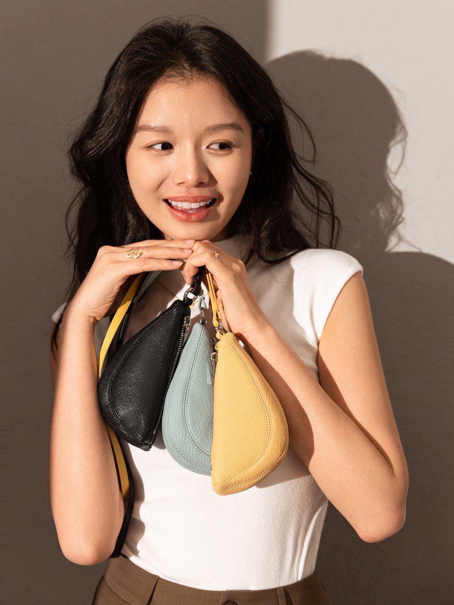 Dumpling Mini Tie Bag Charm