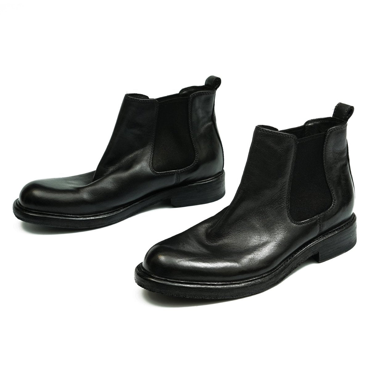 Horsehide Chelsea Boots Classic Ankle Boots for Men