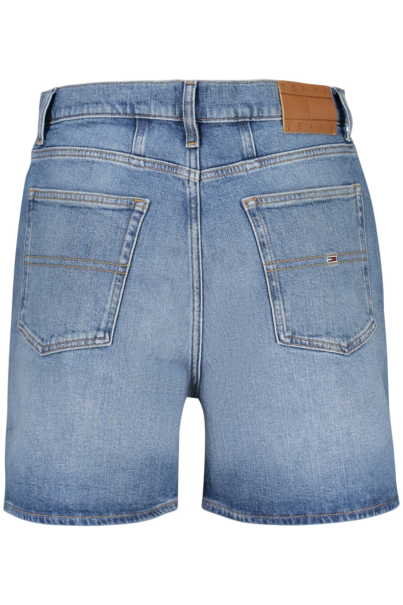 TOMMY HILFIGER JEANS SHORT WOMEN BLUE